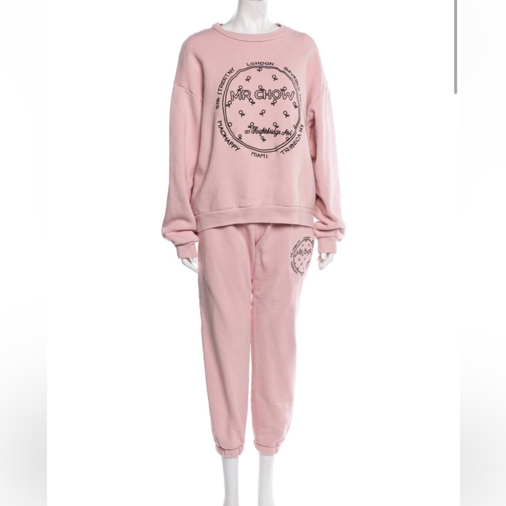RARE Madhappy x Mr. Chow Sweatshirt & Sweatpants SET Size Medium 100% Cotton - Picture 2 of 11